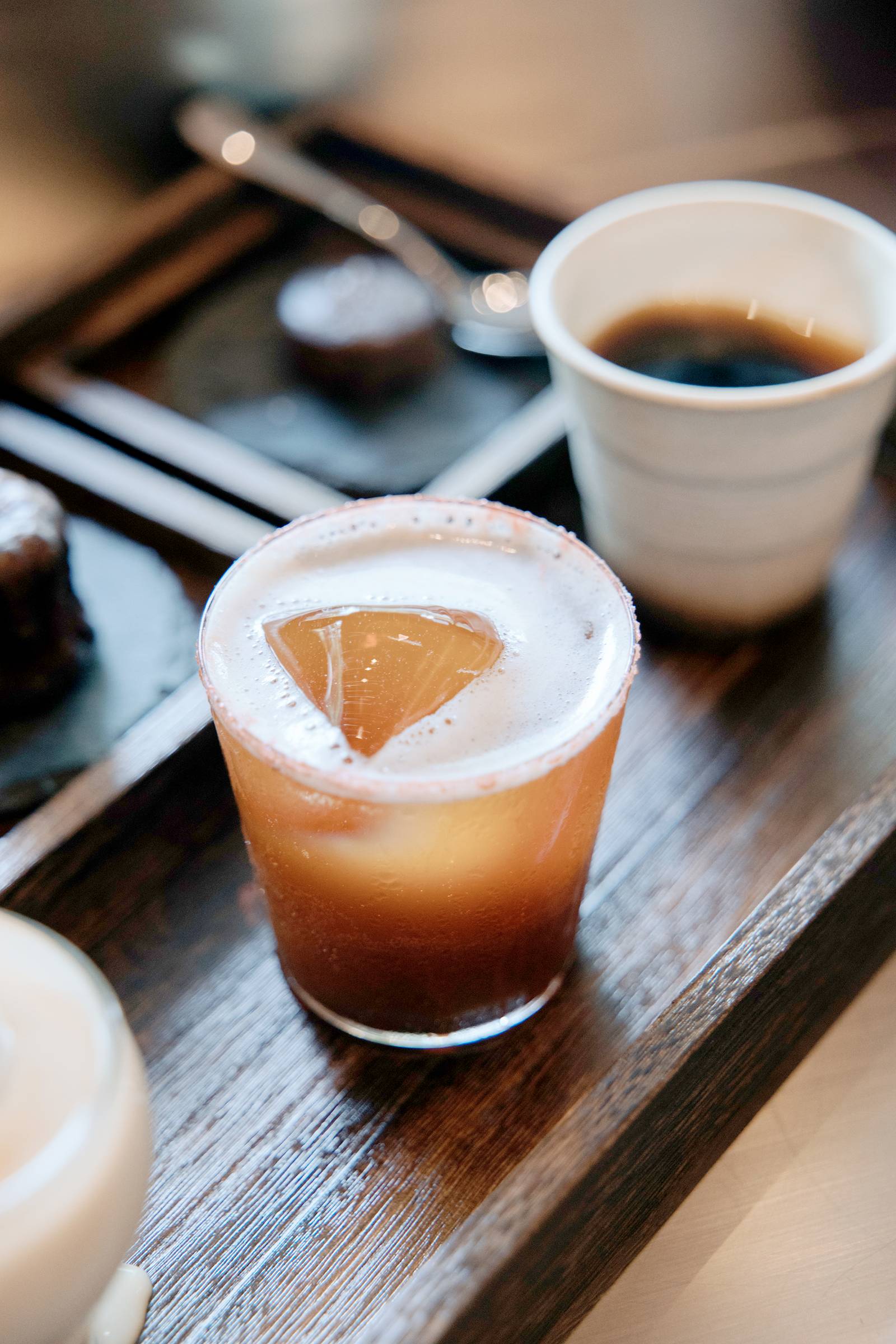 Raspberry Cold Brew Soda