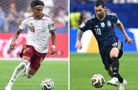 IT’S going to be a clash of styles when Lionel Messi’s (right) Argentina battles Lamine Yamal’s Spain in the final of the FIFA World Cup on Monday (Manila time) in East Rutherford.