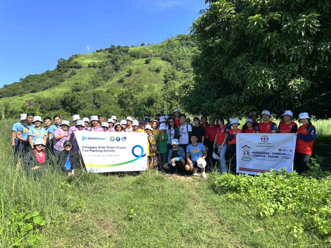 AboitizPower plants 2,000 native trees in Olongapo