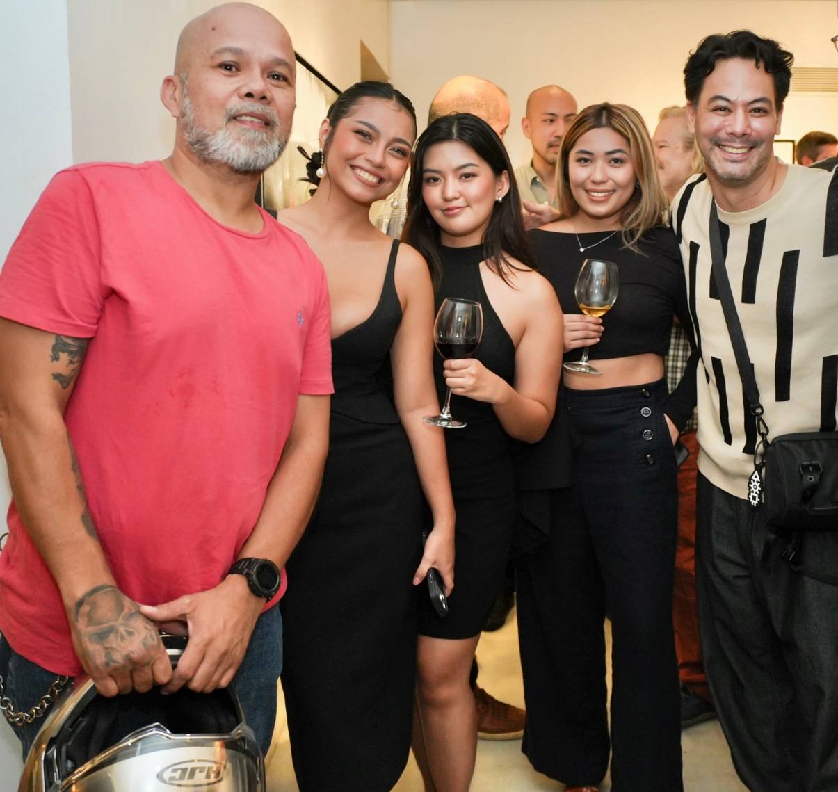 DON Escano, Rose Wine, Lyra Sta. Ana, Erika Mañalac Presentacion and Wendell Garcia.