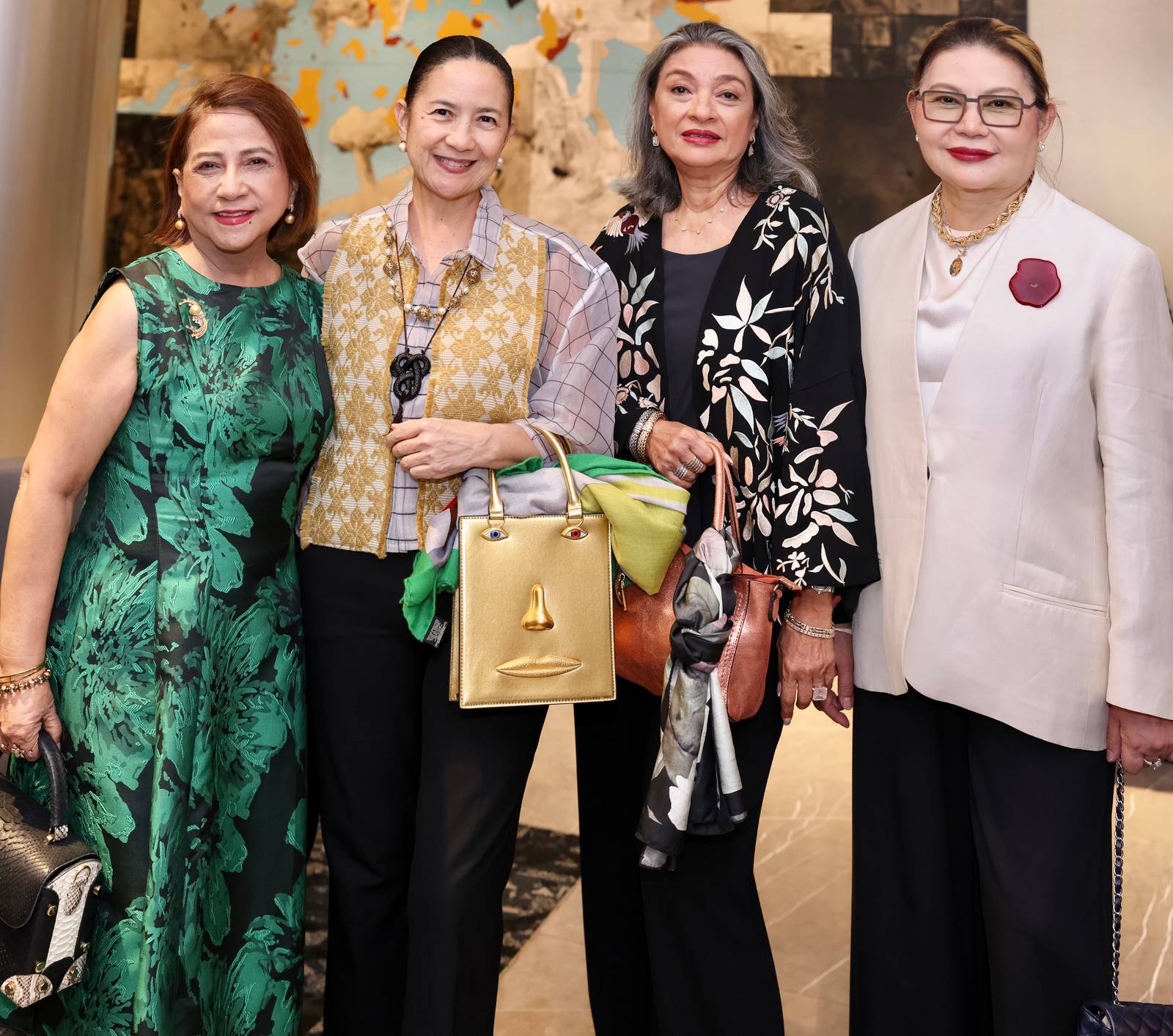 DETTE Tan, Mia Borromeo, Susie Quiros and Marian Ong.