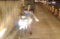 The LTO has suspended an MMDA traffic aide’s driver’s license for 90 days after a viral video showed him counterflowing along the EDSA Bus Lane and blocking a bus.