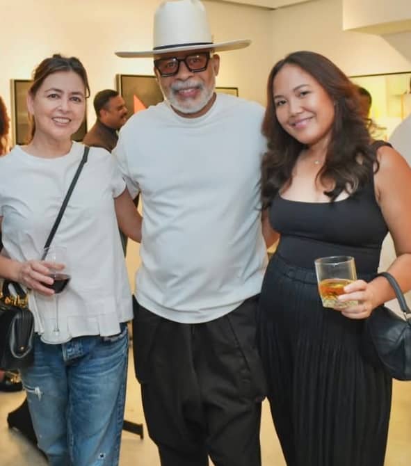 KAREN Hennessy, Keith Brown and Ayni Nuyda.