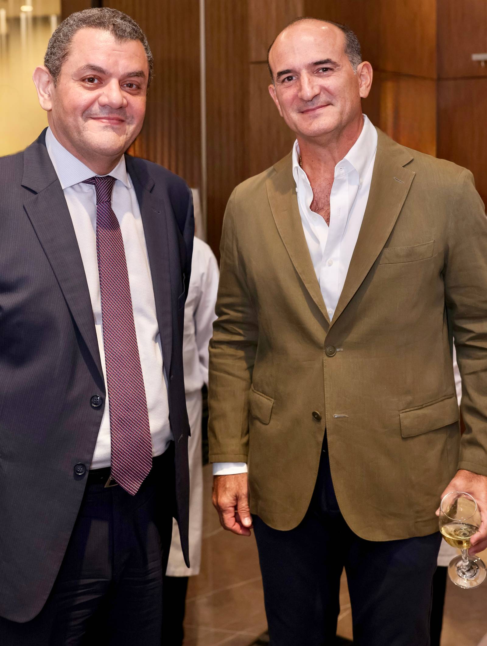 HIS Excellency Nader Nabil Zaki, Egyptian Ambassador to the Philippines and Patxi Elizalde.