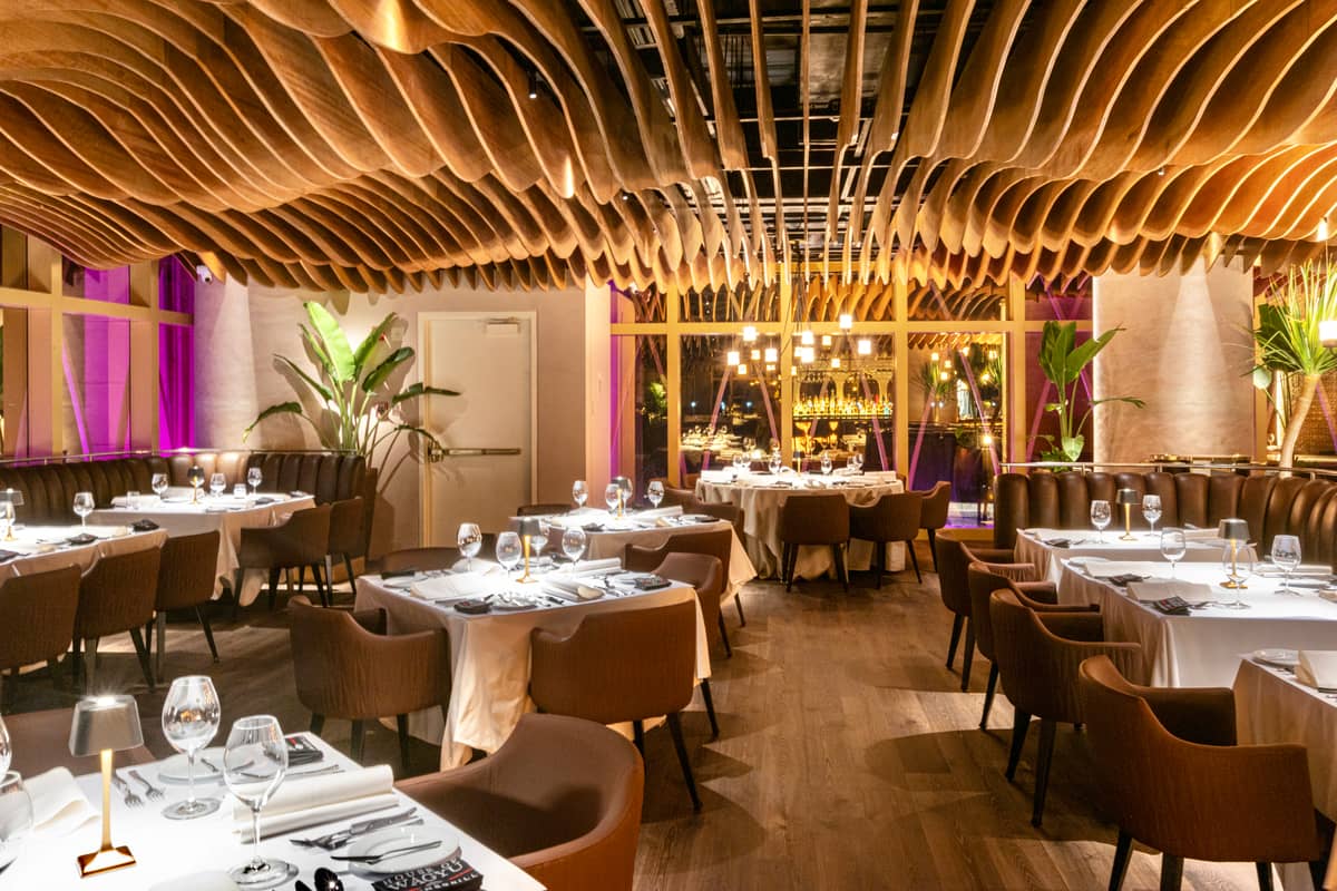HOUSE of Wagyu main dining.
