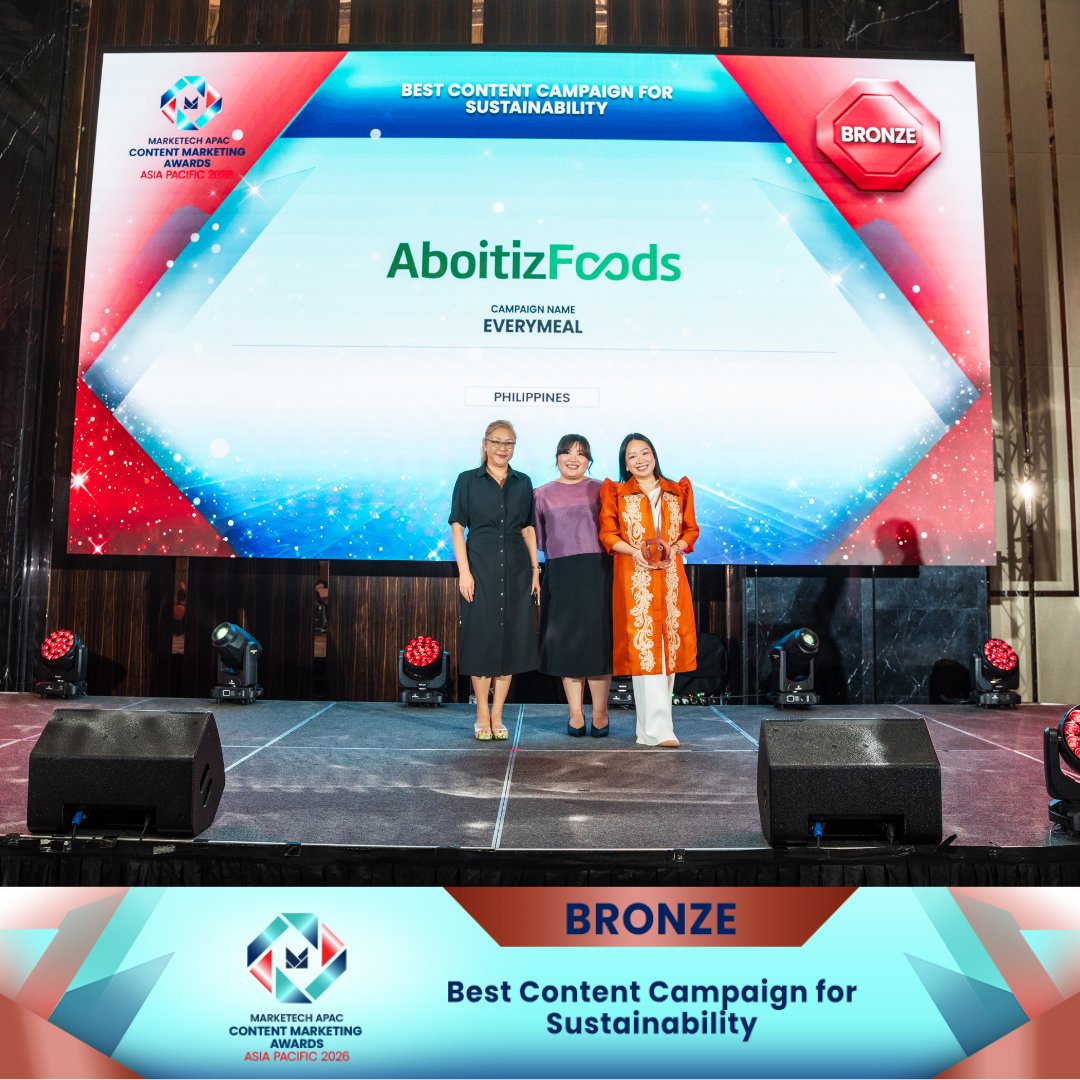 Aboitiz Foods’ sustainability campaign earns award
