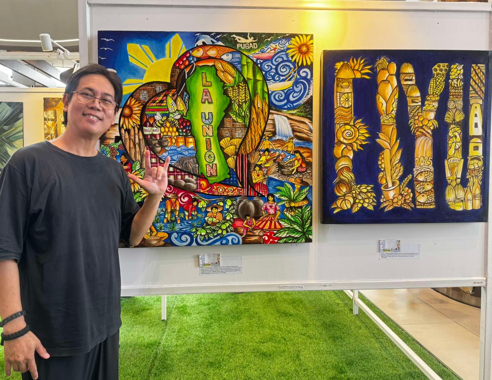 When art becomes a voice: Deaf artist from La Union finds expression through creativity
