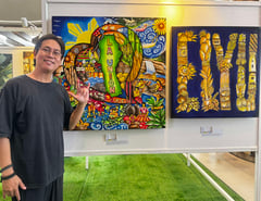 When art becomes a voice: Deaf artist from La Union finds expression through creativity