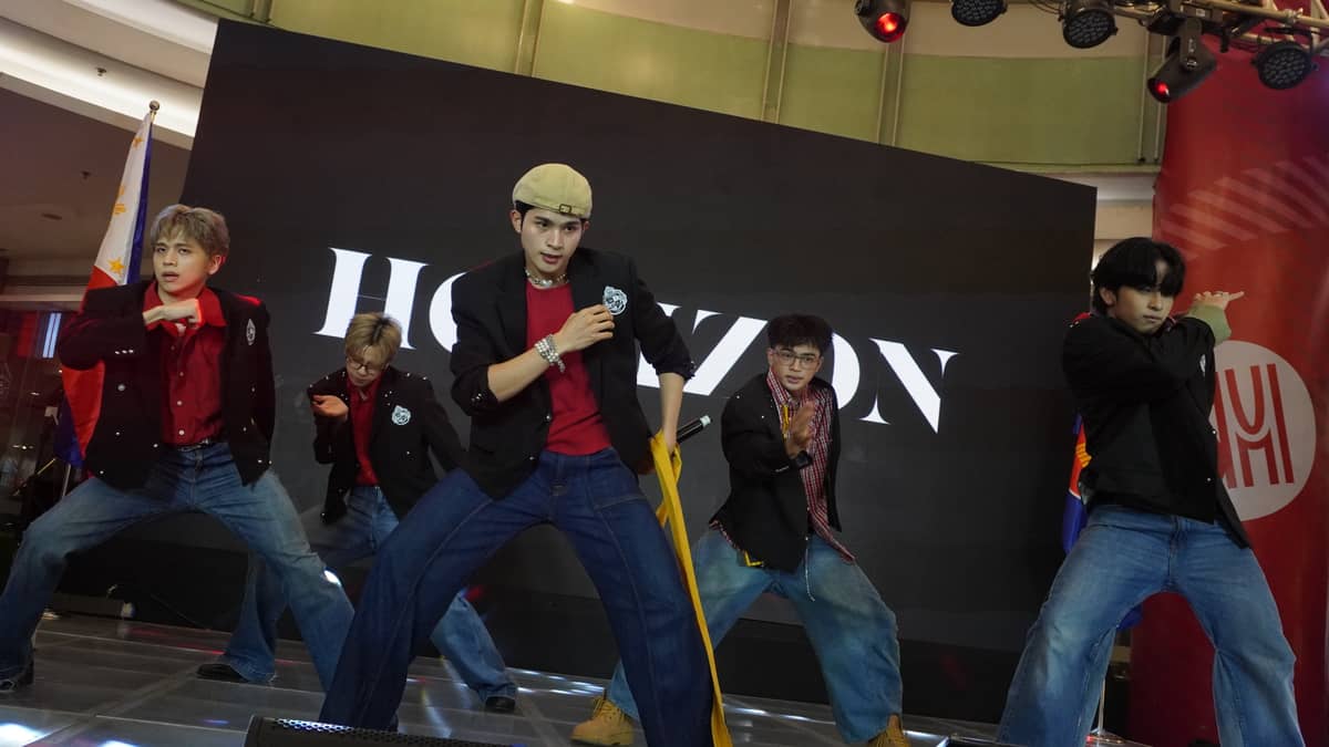 P-pop group Hori7on brings the house down with an electrifying set at the Sulong SEAPop Music and Culture Caravan.