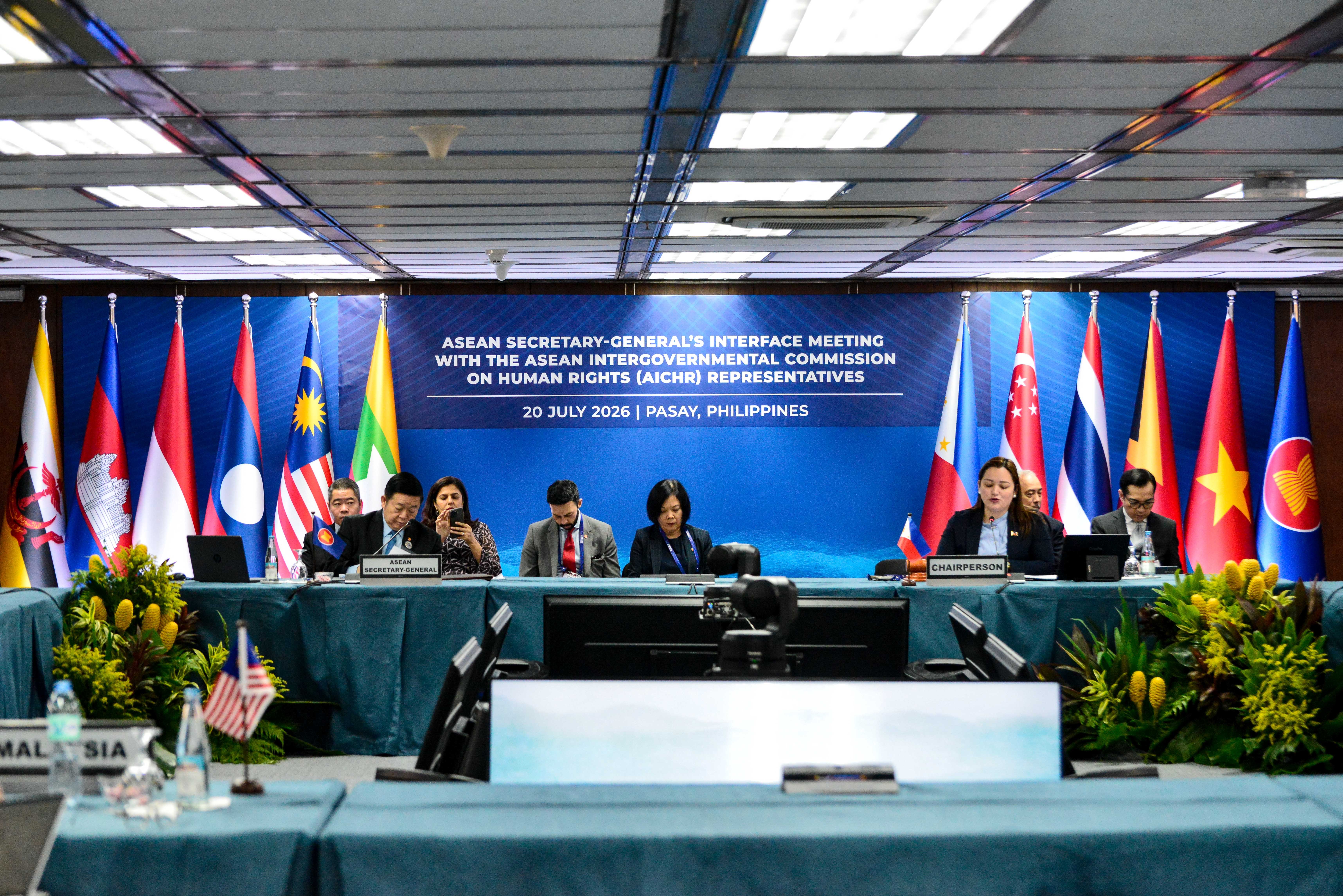 59th ASEAN Secretary-General Interface Meeting with ASEAN Intergovernmental Commission on Human Rights Representatives