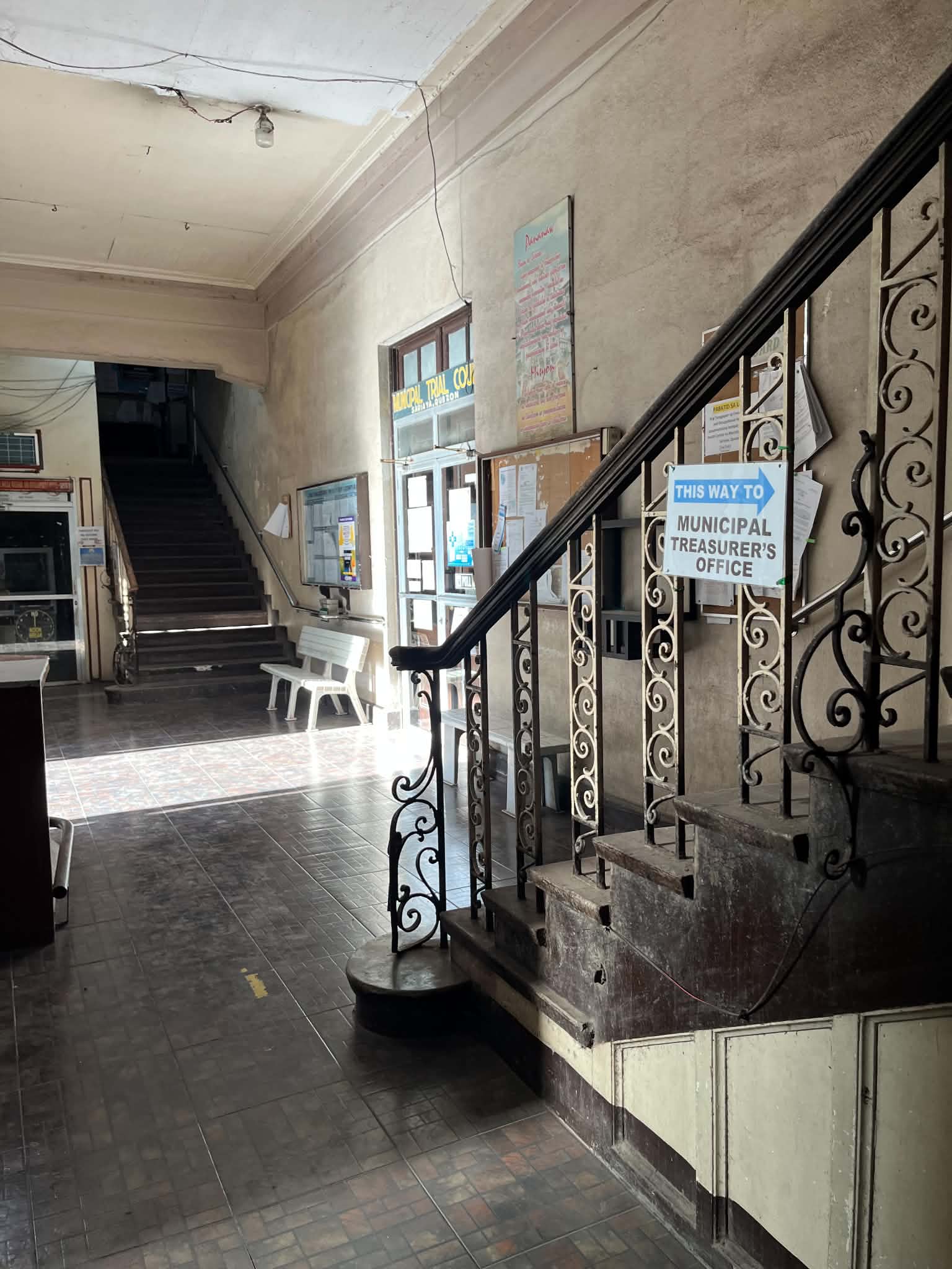 Ground floor lobby.