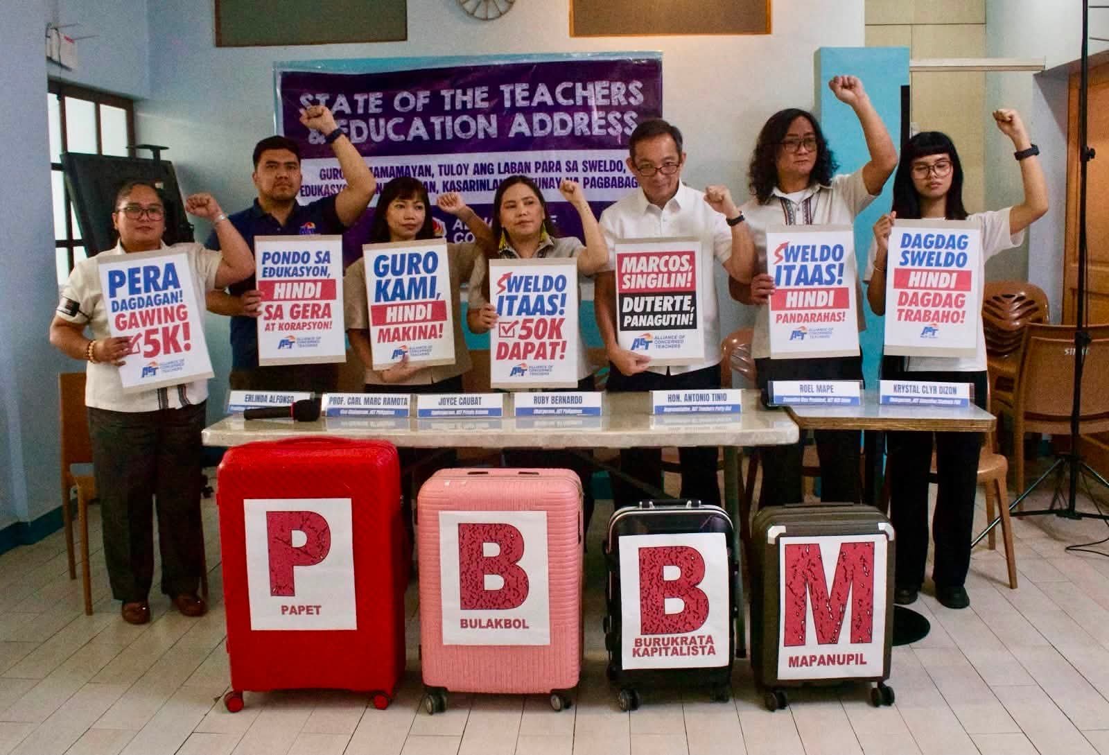 ‘Historic budget, broken classrooms’: Teachers challenge Marcos’ education record before SONA