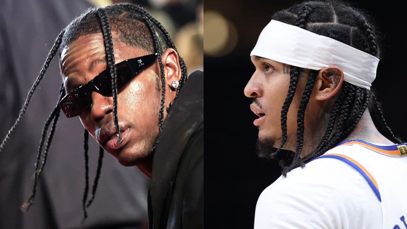 Jordan Clarkson, Travis Scott nadawit sa rambulan sa isang club sa New York 