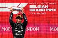 Mercedes AMG Petronas Formula One driver Kimi Antonelli wins the Belgian Grand Prix