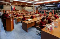 The Senate during the first day of the impeachment trial against Vice President Sara Duterte last 6 July.