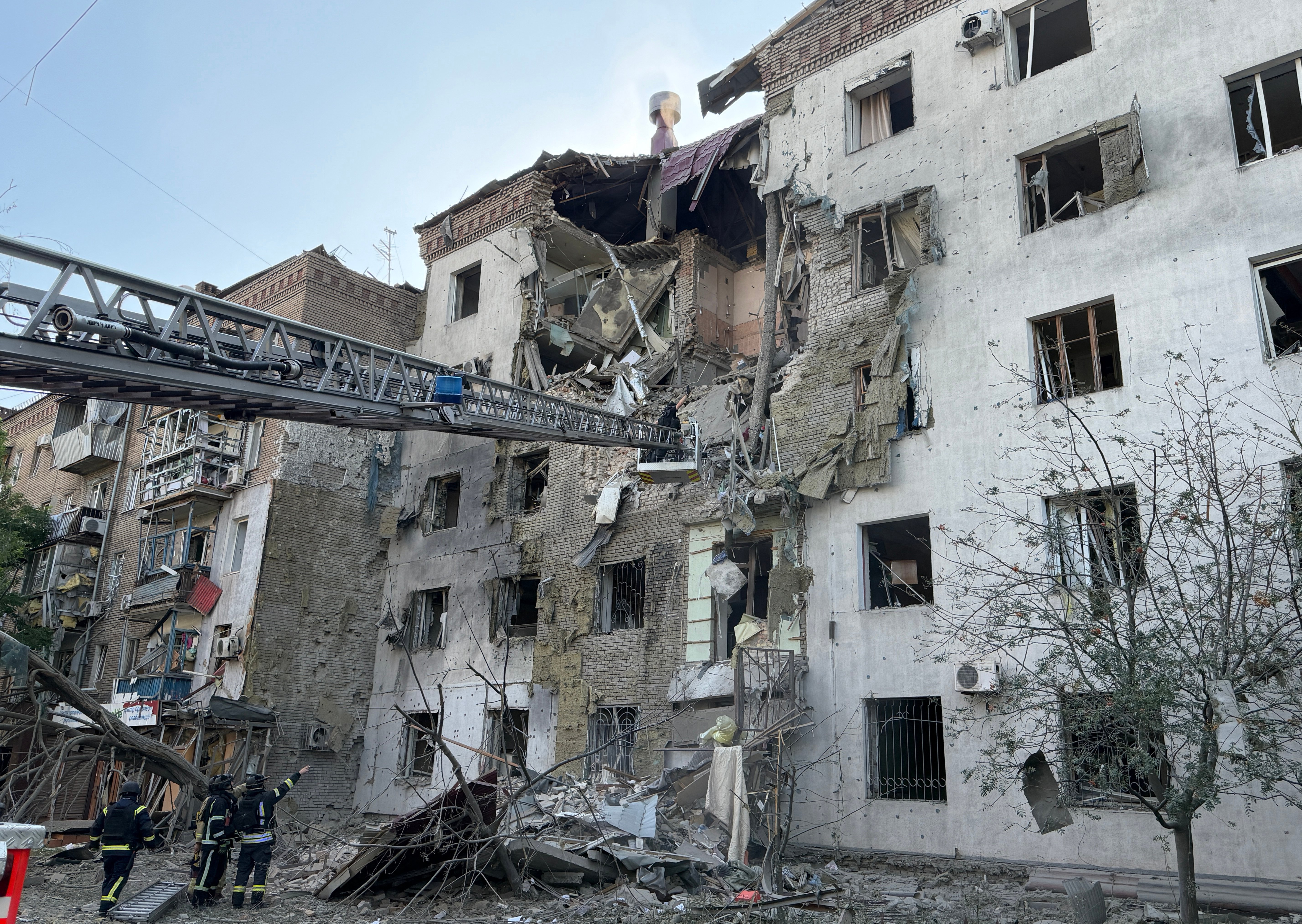 Kyiv hit with deadly strikes