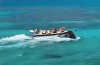 A confrontation between Chinese and the Philippine Coast Guard at Ayungin Shoal on Monday, 20 July.