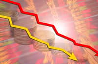 Stocks fall, peso weakens on risk aversion