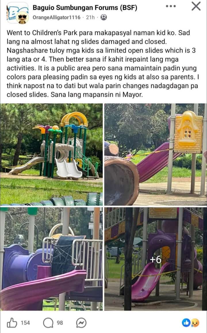 Burnham Park officials apologize for children's park condition