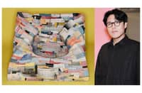 South Korean ceramic artist Jongjin Park was awarded the Loewe Foundation 2026 Craft Prize for his work in paper and porcelain slip named "Strata of Illusion."