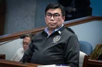 NBI Director Atty. Melvin Matibag testifies as the Senate of the Philippines continues its hearing on the eight day reading the Article IV of the impeachment