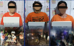 Dagupan police arrest 3 drug suspects, including high-value individual