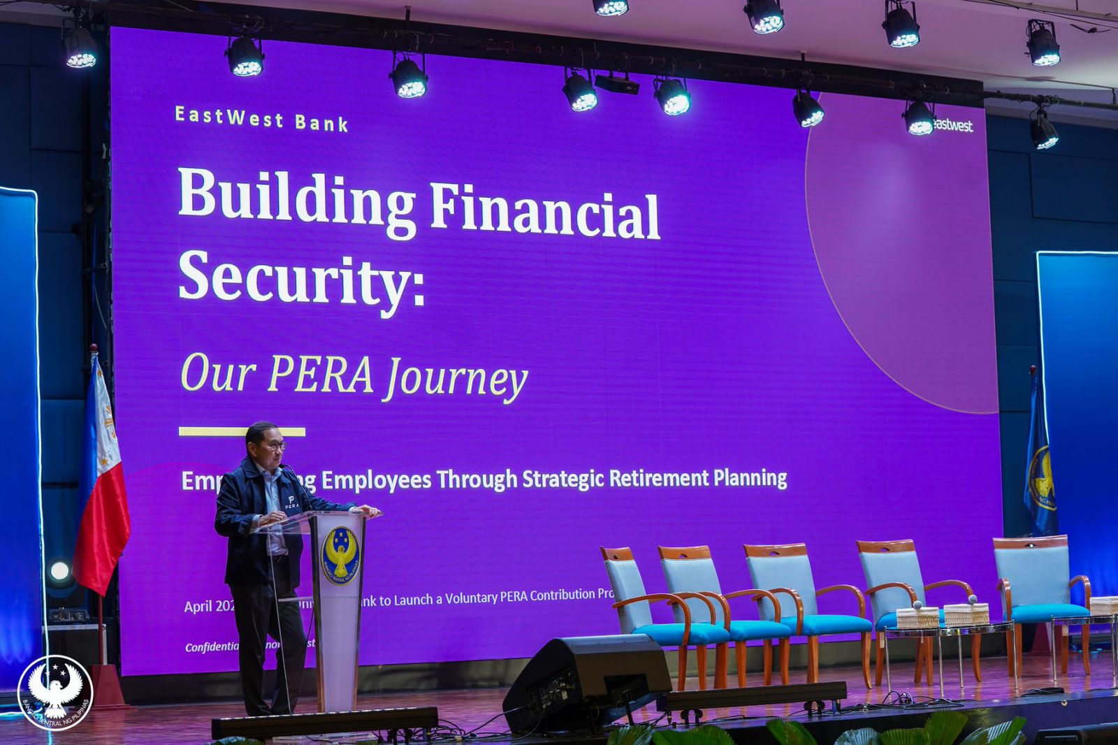 EastWest highlights retirement readiness in BSP PERA forum
