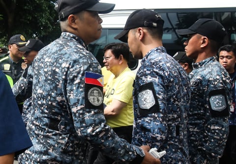 Marcoleta pleads not guilty to plunder raps