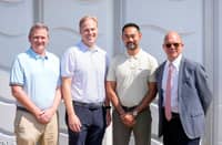 THE Asian Tour has entered into a strategic partnership with the PGA Tour and the DP World Tour through at least 2029, ending its association with LIV Golf. Pictured during the announcement are (from left) Ben Cowen, chief tournament and operations officer of the DP World Tour; Christian Hardy, senior vice president for International of the PGA Tour; Cho Minn Thant, commissioner and CEO of the Asian Tour; and Guy Kinnings, CEO of the European Tour Group.