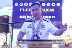 Philippine Fleet pays tribute to 38th Fleet Commander