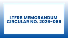 LTFRB: Memorandum Circular No. 2026-066