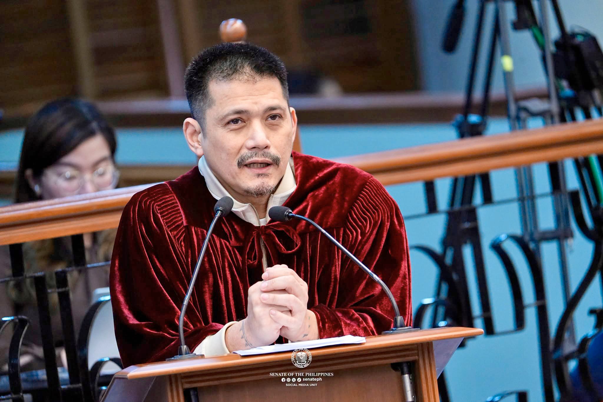 Ridon condemns Padilla 'baseless' claims on House stance on detained senator-judges