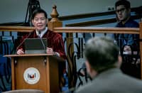 NBI Director Atty. Melvin Matibag continues to testify for the second day on the impeachment raps against Vice President Sara Duterte at the Senate of the Philippines. The eighth day of the proceedings discusses the Article IV of the impeachment lined through alleged grave threats that the Vice President of the country has mentioned in multiple incidents.| Aram Lascano
