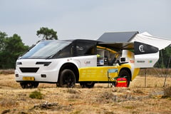 Dutch students unveil ‘solar’ ambulance