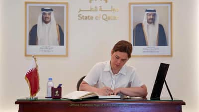 VP Sara condoles with Qatar over leader’s death