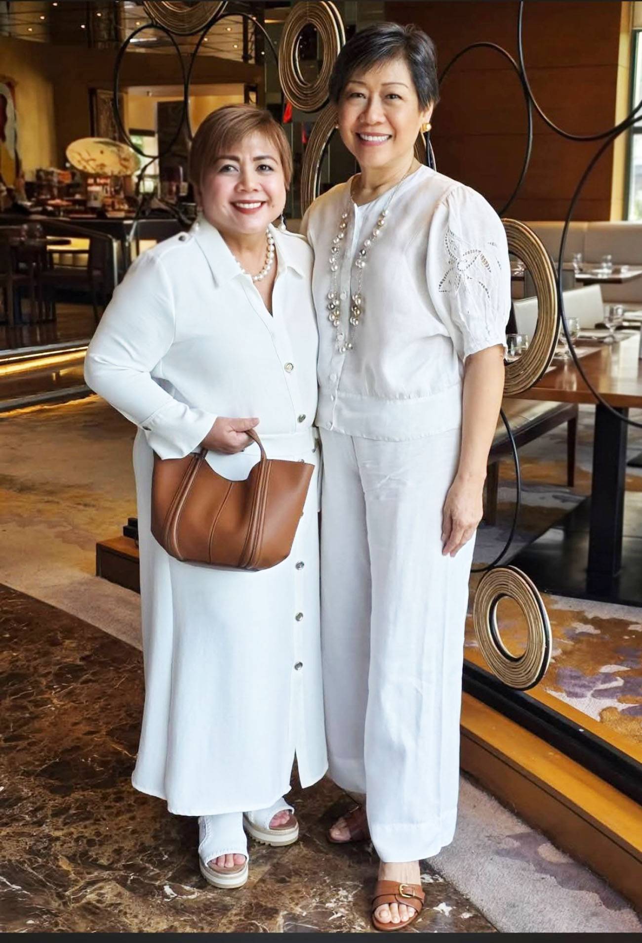 Marian Miranda and Diana Ledesma.