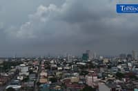 (July 23 2026) Cloudy skies hovered Metro Manila seen from Quezon City on Thursday July 23 2026, PAGASA release update of Tropical Cyclone KIYAPO, slightly accelerates while moving Northwestward over the Philippine Sea East of Northern Luzon. The wind signals warn the public of the general wind threat over an area due to the tropical cyclone. Local winds may be slightly stronger/enhanced in coastal and upland/mountainous areas exposed to winds. Winds are less strong in areas sheltered from the prevailing wind direction. Minimal to minor impacts from strong winds are possible within any of the areas under Wind Signal No. 1. The highest Wind Signal that may be hoisted throughout the passage of KIYAPO is Wind Signal No. 2. However, the hoisting of Wind Signal No.3 is not ruled out should KIYAPO intensify into a severe tropical storm while traversing the area of Batanes-Babuyan Islands. Photo/Analy Labor