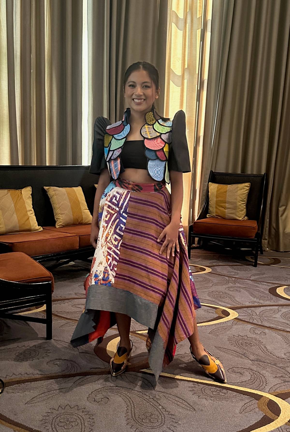 It’s all about patchwork, weaves and denim at PamPinay.