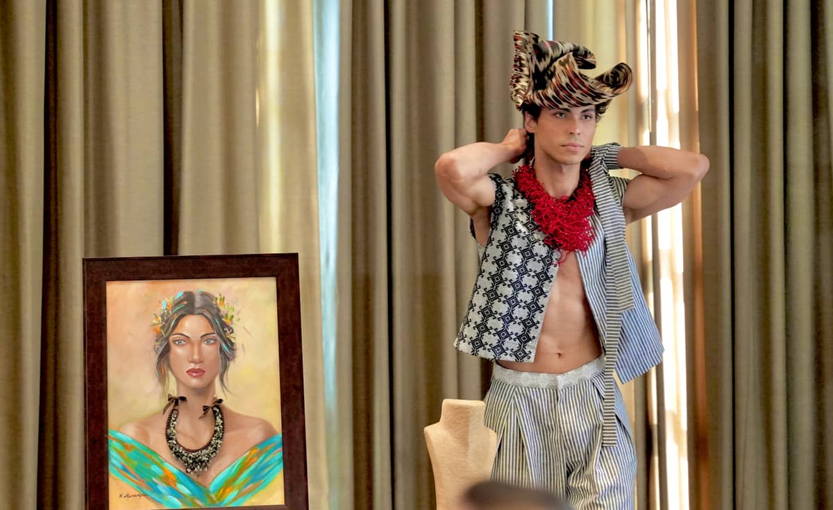 Life Imitating Art with beadwork from design collective Locallae.