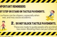 Baguio to replace unsafe tactile paving