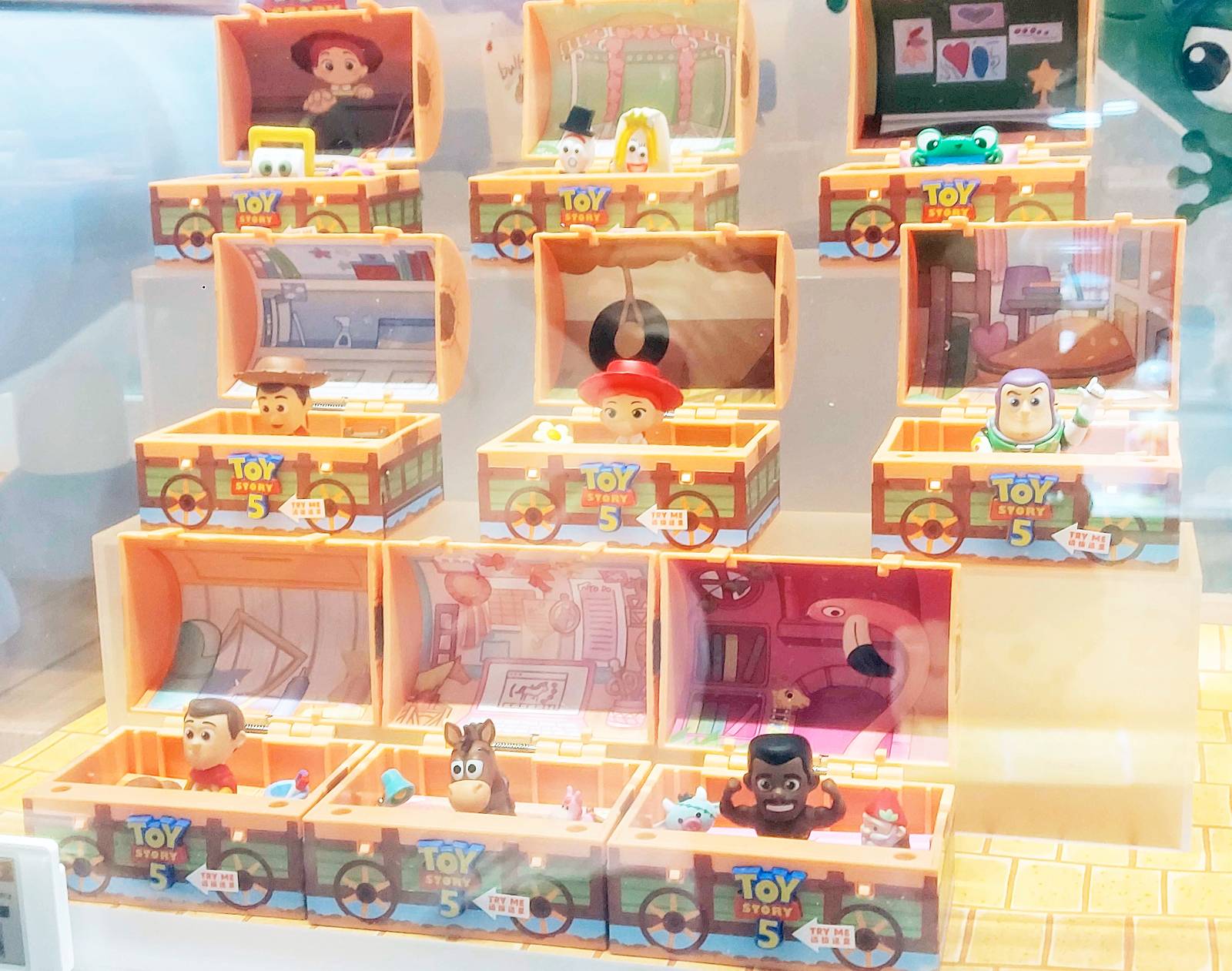 'Toy Story' blind box figurines.