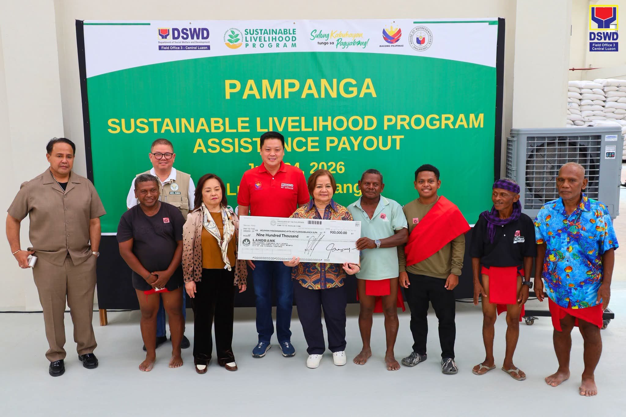 21 livelihood associations in Pampanga receive 17.7M assistance