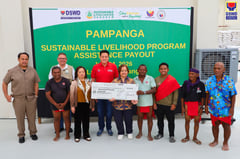 21 livelihood associations in Pampanga receive 17.7M assistance
