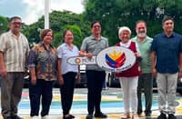 President Marcos Jr., together with local officials, turns over 34 PCSO ambulances to LGUs in Central Luzon during his visit to San Fernando, Pampanga.