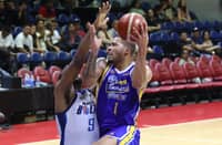 KJ Buffen fires his way to 26 points,12 rebounds and five assists to power Magnolia to a 112-98 win over Meralco in their PBA Governors’ Cup game on Friday at the Smart Araneta Coliseum.