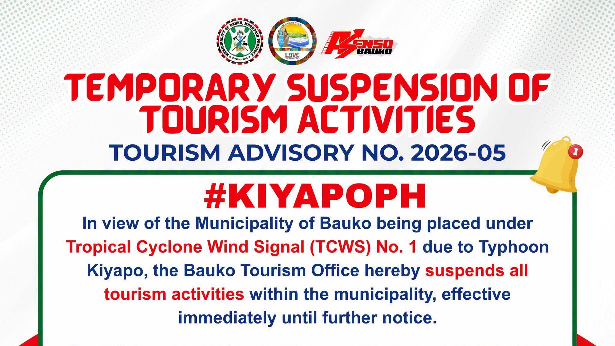 Cordillera tourist sites shut as #KiyapoPH threatens region