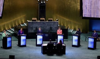 Six candidates vying to lead UN
