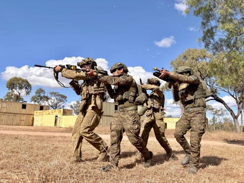 Carabaroo 2026: Philippine, Australian troops sync in close quarter battle (CQB) drills