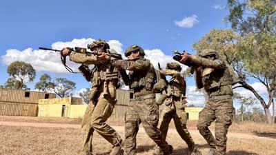 Carabaroo 2026: Philippine, Australian troops sync in close quarter battle (CQB) drills