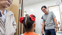 Marcos Jr. opens Clark children's hospital